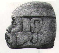 Collossal Stone Head. 