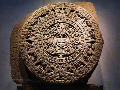 The Great Calendar Stone, Mexico City Museum.